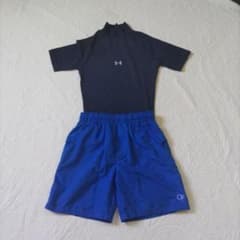 Under Armour 水着セット 男の子用 ネイビーのサムネイル