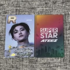 ATEEZ superstar LA PVC トレカ ソンファ - メルカリ