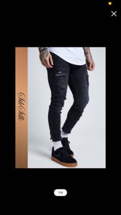 SikSilk スキニーパンツ 28インチのサムネイル