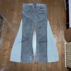 Hug jeans バイカラー フレアパンツ 32インチのサムネイル