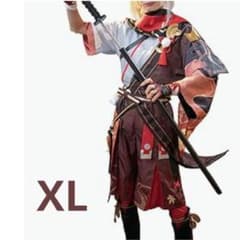 XL 原神 コスプレ 楓原万葉 ゲーム 衣装 ハロウィン イベント ウィッグなし