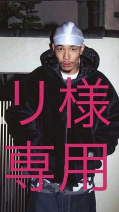 ブラックアイパッチ　ボアジャケットのサムネイル