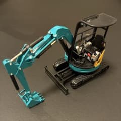 y*u様 <希少>ショベルカー　Kubota ミニバックホー 1/50のサムネイル