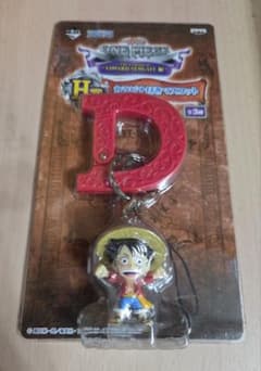 1번 복권 ONE PIECE 카라비나 첨부 마스코트 루피
