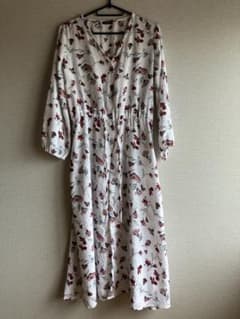 ANGELINA 花柄 ロングシャツワンピース　フラワー柄のサムネイル