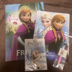 Disney Frozen 문구 세트 아나와 눈의 여왕