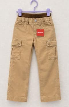 新品！24h以内発送‼︎ MIKI HOUSE カーゴパンツ ベージュ　110のサムネイル