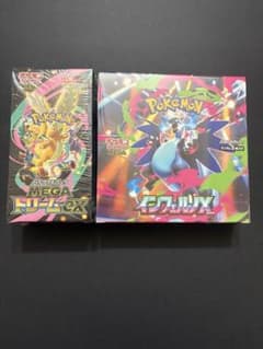 ポケモンMEGAドリームEX & インフェルノX各1BOXシュリンク付き - メルカリ