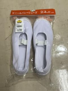バレーシューズ 24.0 cm ホワイトのサムネイル