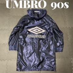 美品 希少 UMBRO アンブロ ベンチコート 90s ネイビー y2k - メルカリ