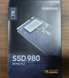 Samsung 980 NVMe 1Tbのサムネイル