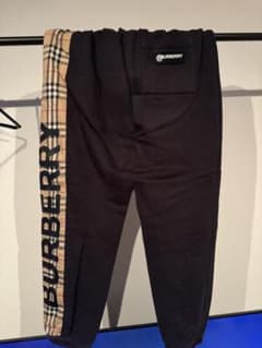 BURBERRY バーバリー ロゴチェック スウェットパンツ ジョガーパンツ