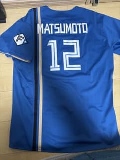 北海道日本ハムファイターズ　レプリカユニフォーム ビジター　松本剛 北海道日本ハムファイターズ 松本剛 ユニフォーム ビジター L - メルカリ