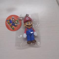 スーパーマリオ マスコットフィギュア マリオ ストラップ - 2
