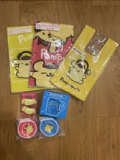 ポムポムプリン 1番くじ グッズ 7点セットのサムネイル