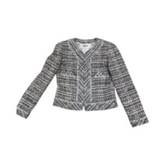 Rene ノーカラー ツイード ジャケット サイズ34 - メルカリ