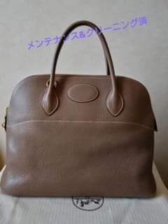 ２月末まで【大人気色エトゥープ】HERMES　エルメス　ボリード37のサムネイル