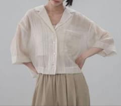 LOWRYS FARM シアーショートカイキンシャツSSのサムネイル