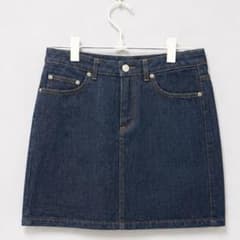 A.P.C. アーペーセー デニムミニスカート 36 インディゴのサムネイル