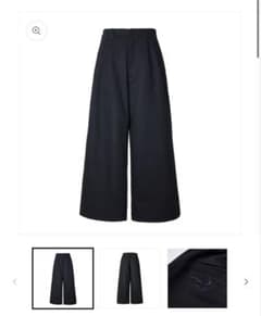 Feels wide tucked trousers Lサイズ 上杉柊平のサムネイル