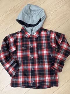 Burton チェック柄ジャケットとスノーボードパンツセット グローブ付きのサムネイル