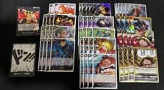 ONE PIECEカードゲーム　黒ルフィデッキ　フラシ優勝　ドンカード付き