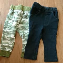 パンツ２枚セット80のサムネイル