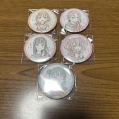 Aqours 5주년 전시회 선화 캔 배지 세트 정리 판매