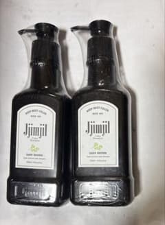Jjimjil カラーシャンプー ダークブラウン 250ml 2本セットのサムネイル