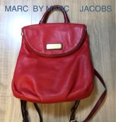 【処分価格】MARC BY  MARC  JACOBS レザーリュック　保存袋付のサムネイル