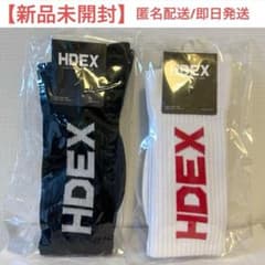 韓国限定【新品】HDEX メインロゴソックス2足セットゴールドジム