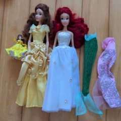 ディズニープリンセス　アリエル　ベルのサムネイル