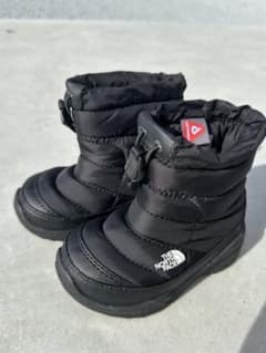 SALE！！THE NORTH FACE キッズブーツ ブラック 15cmのサムネイル