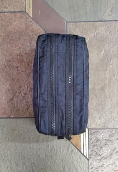 MONCLER モンクレール ナイロン トラベルポーチ ブラック - メルカリ