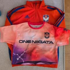 adidasアルビサッカースクールジャージ・ サイン入りTシャツサッカーのサムネイル
