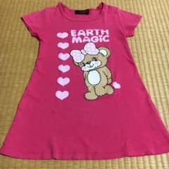 アースマジック tシャツワンピース 120のサムネイル