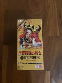 ONE PIECE カードゲーム 世界最強の戦士 テープ付 1box ワンピース