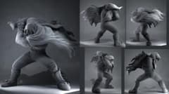 と*も様 1/8 STREETFIGHTER 6 ベガ ガレージキット(未組立・ - メルカリ