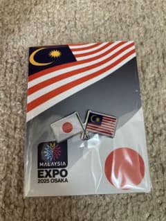 EXPO2025 万博 マレーシアパビリオン ピンバッジ 日本×マレーシア