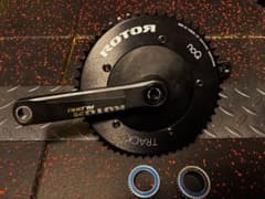 ROTOR Track30 aldhuクランク170mm & 専用bbセット ROTOR Track30 aldhuクランク170mm & 専用bbセット - メルカリ