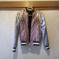 SWAGGER スワッガー スカジャンリバーシブル ピンク サイズMのサムネイル