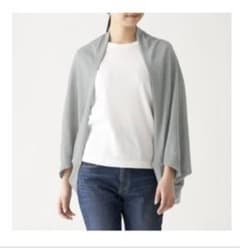 無印良品　ＵＶカット　強撚ボレロのサムネイル