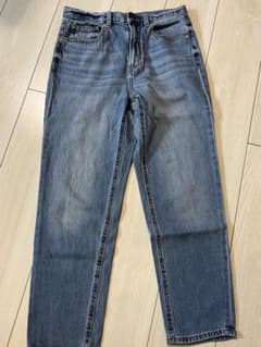 GU デニムパンツ ブルー Mサイズのサムネイル