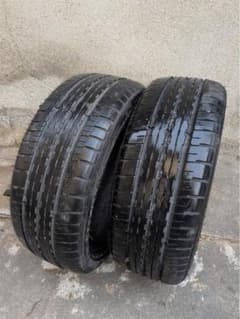 ATR-K economist 165/45R15 20年製造　二本　バリ溝のサムネイル