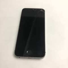 iPhone SE (1세대) 스페이스 그레이 모니터 유리 결손 있음