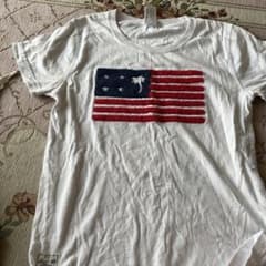 LeaLea アメリカ国旗 Tシャツ Lサイズのサムネイル