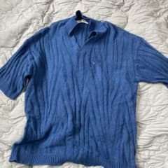 selle glant short-sleeved knit, blue