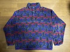 【超希少】90s Patagonia スナップT 総柄 フリース XLのサムネイル