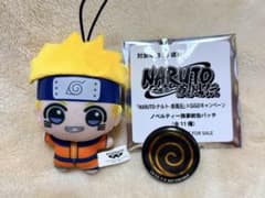 GiGO限定 NARUTO-ナルト- チビちびぐるみ&うずまき一族家紋缶バッチのサムネイル