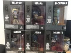 レインボーシックスシージ チビチャームコード5体のサムネイル